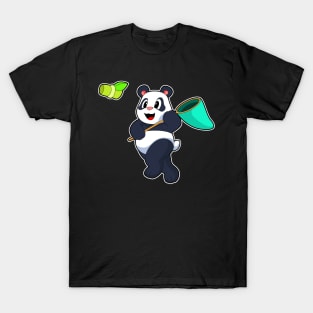 Panda Landing net Bamboo T-Shirt